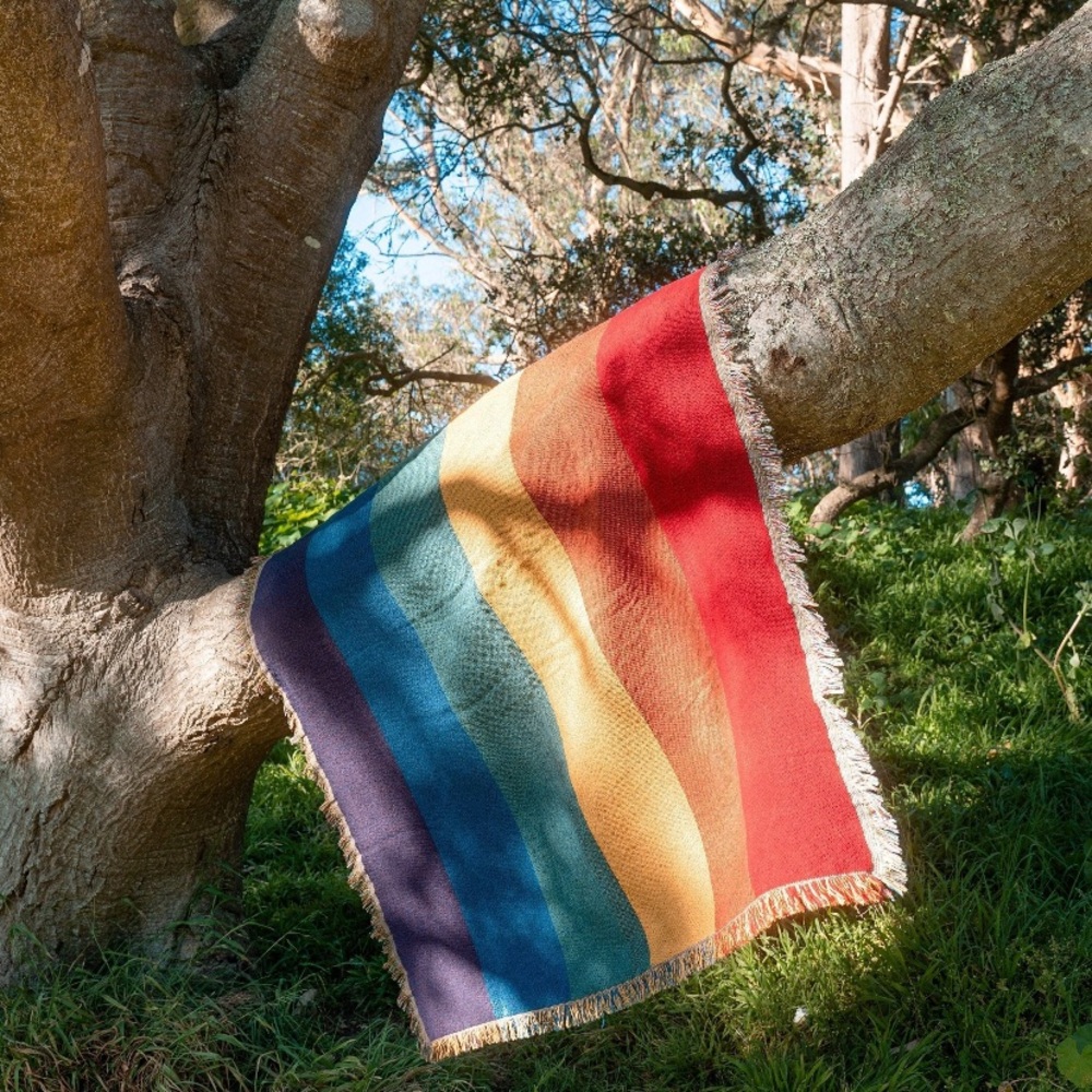 Freelufts Rainbow Pride Woven Blanket